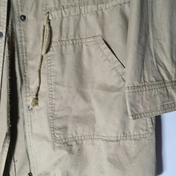 Women’s Cotton Cargo Anorak Jacket - XL - Picture 4 of 10